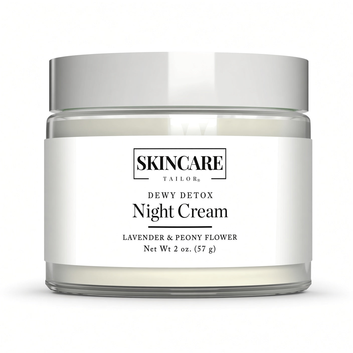 Dewy Detox Night Cream jar | Skincare Tailor