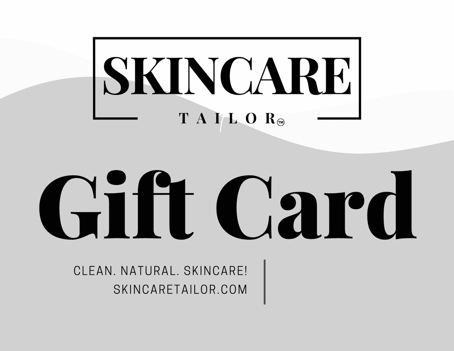 Gift Cards | Skincare Tailor