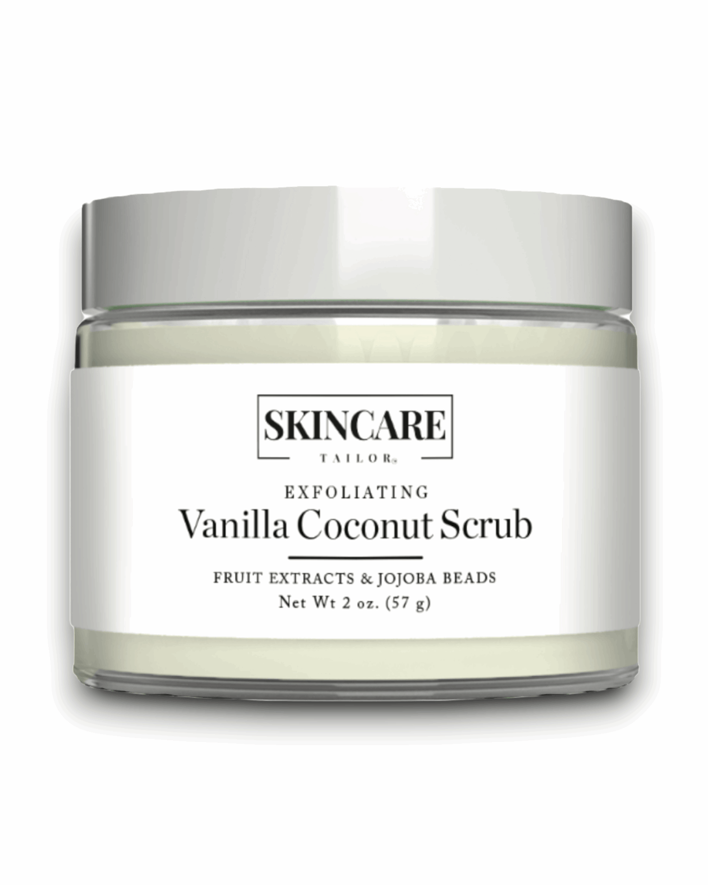 Exfoliating Vanilla Coconut Scrub | Skincare Tailor